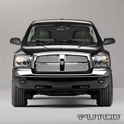 Dodge Dakota Putco Punch Stainless Steel Grille - 84144