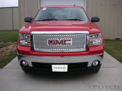 GMC Sierra Putco Punch Stainless Steel Grille - 84196