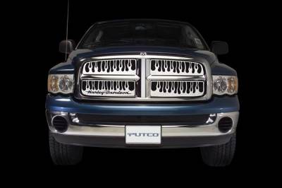 Chevrolet Suburban Putco Flaming Inferno Stainless Steel Grille - 89100