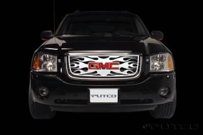 GMC Envoy Putco Flaming Inferno Stainless Steel Grille - 89133