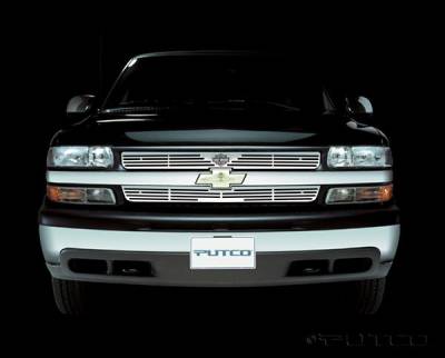 Chevrolet Suburban Putco Liquid Grille Insert with Wings Logo - 94108