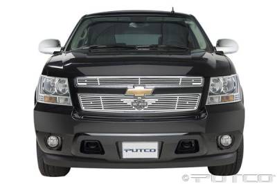 Chevrolet Avalanche Putco Liquid Grille Insert with Wings Logo - 94158