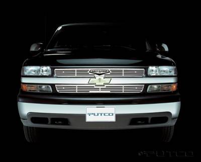 Chevrolet Suburban Putco Liquid Grille Insert with Classic Logo - 94208