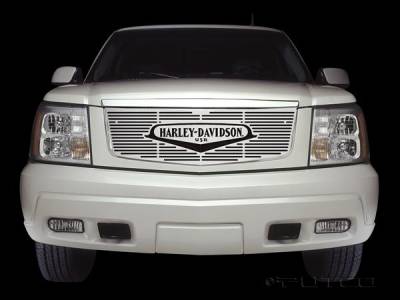 Cadillac Escalade Putco Liquid Grille Insert with Classic Logo - 94215