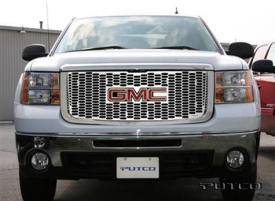 GMC Sierra Putco Liquid 3D Grille - 96194