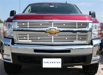 Chevrolet Silverado Putco Liquid Boss Grille - 302195