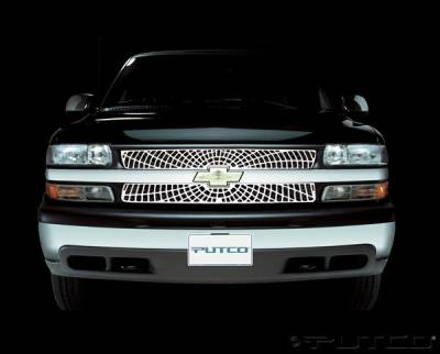 Chevrolet Suburban Putco Liquid Spider Web Grille - 303108