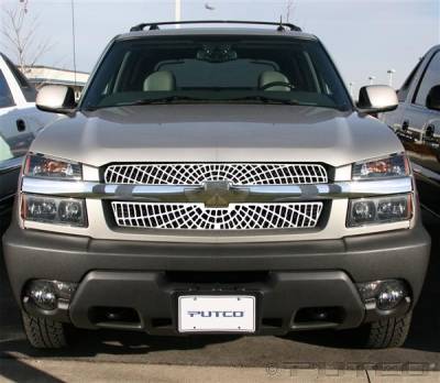 Chevrolet Avalanche Putco Liquid Spider Web Grille - 303111