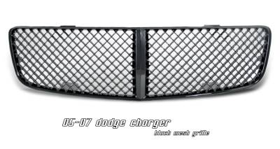 Dodge Charger Option Racing Diamond Mesh Sport Grille - 64-17126