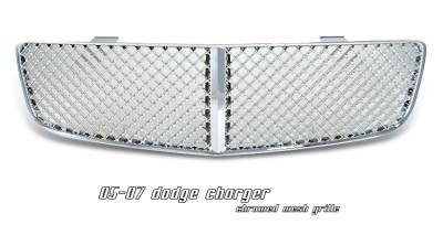 Dodge Charger Option Racing Diamond Mesh Sport Grille - 64-17127