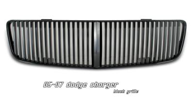 Dodge Charger Option Racing Vertical Sport Grille - 64-17128