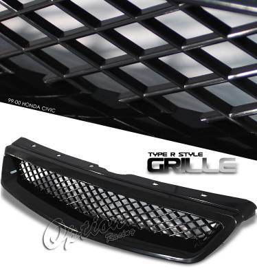 Honda Civic Option Racing Type-R Sport Grille - 64-20182