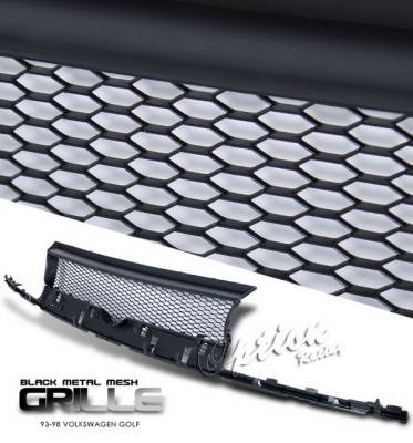 Volkswagen Golf Option Racing Sport Grille - Honeycomb Style - 64-45193