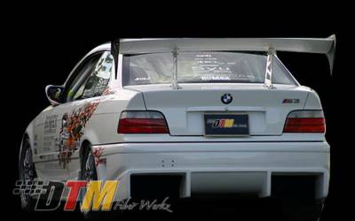 BMW 3 Series DTM Fiberwerkz BOMX Style Rear Bumper with Diffuser - E36BOMXRear