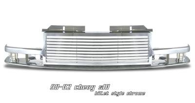 Chevrolet S10 Option Racing Billet Grille - 65-15115