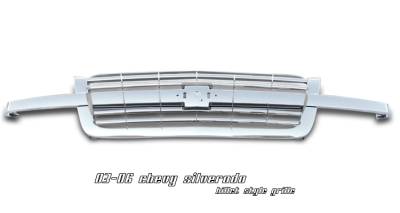 Chevrolet Silverado Option Racing Billet Grille - 65-15117