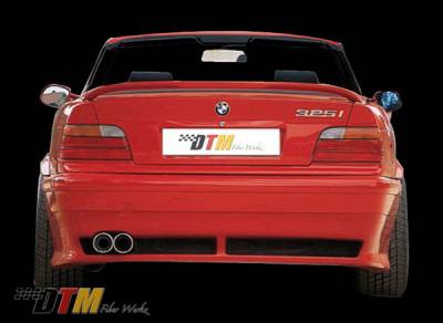 BMW 3 Series DTM Fiberwerkz RG Infinity Style Rear Bumper - E36-RG-INFIN