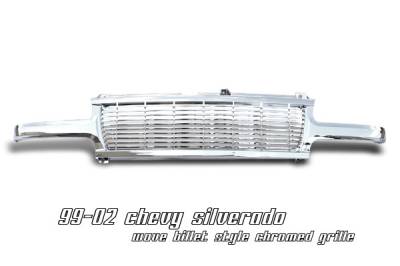 Chevrolet Silverado Option Racing Wave Billet Grille - 65-15133