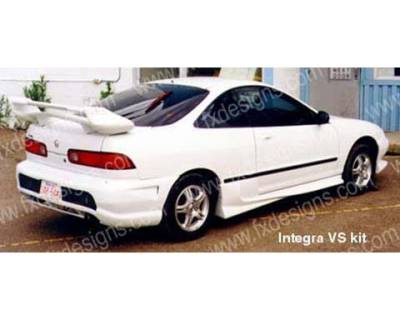 Acura Integra FX Design VS Style Rear Bumper Cover - FX-516