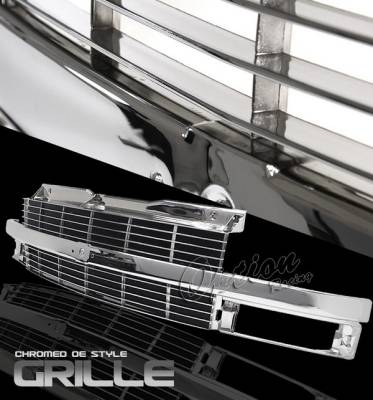 Chevrolet Astro Option Racing Chrome Grille - OEM Style - 65-15339