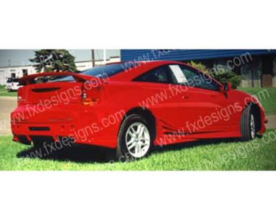 Toyota Celica FX Design Xtreme Style Rear Bumper - FX-971