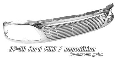 Ford F150 Option Racing Billet Grille - 65-18171