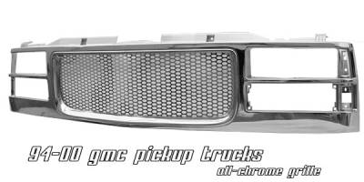 GMC CK Truck Option Racing Punch Hole Grille - 65-19192