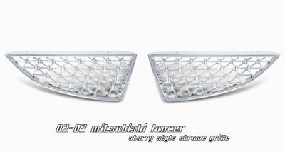 Mitsubishi Lancer Option Racing Diamond Grille - 65-35213