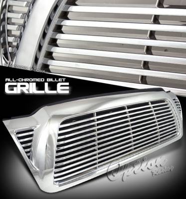 Toyota Tacoma Option Racing Chrome Grille - Level Style - Chrome - 1PC - 65-44240