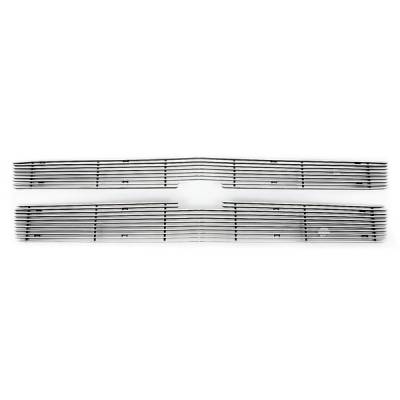 Chevrolet Silverado Pilot Bolt-On Billet Grille - Horizontal - Set - BG-162