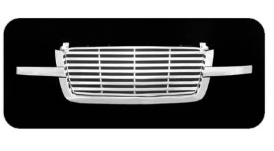 Chevrolet Silverado Pilot Performance Grille - Billet Style - 1PC - PFG-1106