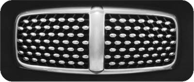 Dodge Ram Pilot Performance Grille - Machine Style - 1PC - PFG-3302