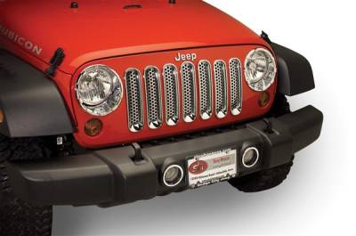 Jeep Wrangler Putco Foglight Bezel - 400508