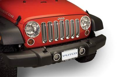 Jeep Wrangler Putco Foglight Cover - 401265