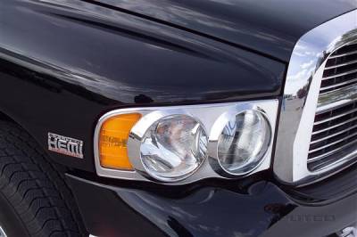 Dodge Ram Putco Headlight Covers - 402202