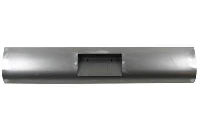 Chevrolet S10 Hot Rod Deluxe Steel Roll Pan with License Plate Box Center - RP120BC