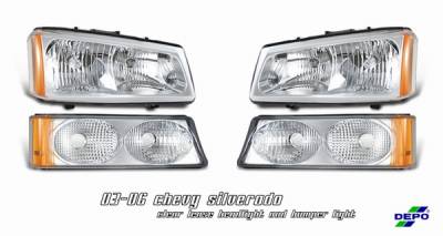 Chevrolet Silverado Option Racing Headlight - 10-15129