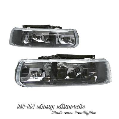 Chevrolet Silverado Option Racing Headlight - 10-15134