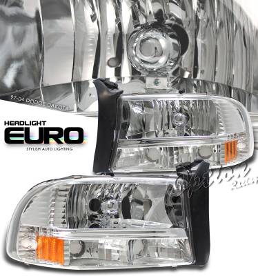 Dodge Dakota Option Racing Headlight - 10-17143