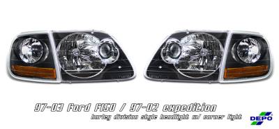 Ford F150 Option Racing Headlight - 10-18167