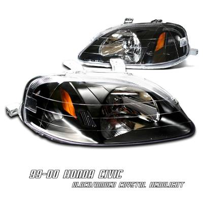 Honda Civic Option Racing Headlight - 10-20203