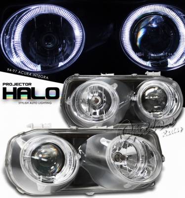 Acura Integra Option Racing Projector Headlight - 11-10102