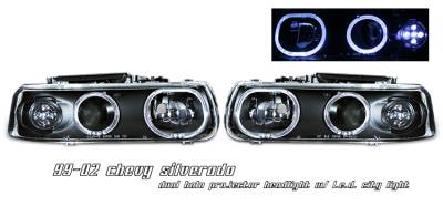 Chevrolet Silverado Option Racing Projector Headlight - 11-15135