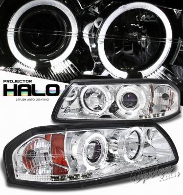 Chevrolet Impala Option Racing Projector Headlight - 11-15285