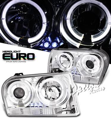 Chrysler 300 Option Racing Projector Headlight - 11-16279