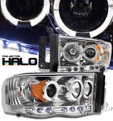 Dodge Ram Option Racing Projector Headlight - 11-17291