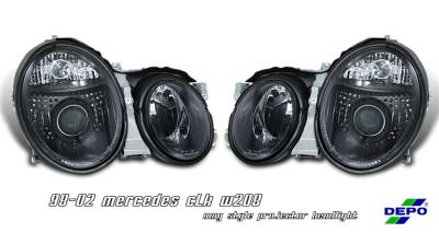 Mercedes-Benz CLK Option Racing Projector Headlight - 11-32213