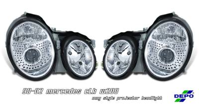 Mercedes-Benz CLK Option Racing Projector Headlight - 11-32214