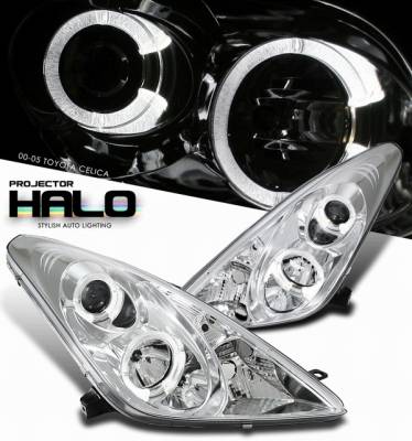 Toyota Celica Option Racing Projector Headlight - 11-44313