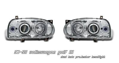 Volkswagen Golf Option Racing Projector Headlight - 11-45260